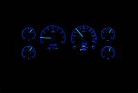 Dakota Digital HDX Gauge System Black Alloy | 1990-93 Ford Mustang | Dakota Digital | 80192