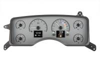 Dakota Digital HDX Gauge System Silver Alloy | 1990-93 Ford Mustang | Dakota Digital | 80193