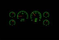 Dakota Digital HDX Gauge System Silver Alloy | 1990-93 Ford Mustang | Dakota Digital | 80193