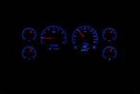 Dakota Digital HDX Gauge System Silver Alloy | 1990-93 Ford Mustang | Dakota Digital | 80193