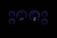 Dakota Digital HDX Gauge System Silver Alloy | 1990-93 Ford Mustang | Dakota Digital | 80193