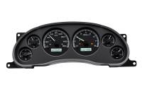 Dakota Digital VHX Gauge System Black Alloy White