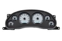 Dakota Digital VHX Gauge System Silver Alloy White