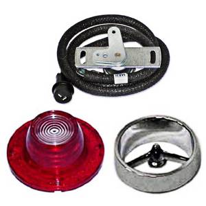 Classic Impala, Belair, & Biscayne Parts - Exterior Parts & Trim - Backup Light Parts