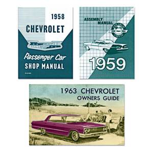 Classic Impala, Belair, & Biscayne Parts - Books & Manuals