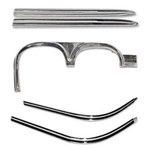 Classic Impala, Belair, & Biscayne Parts - Exterior Parts & Trim - Side Moldings