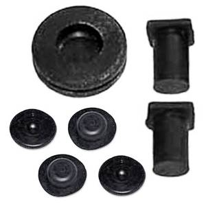 Classic Tri-Five Parts - Weatherstripping & Rubber Parts - Rubber Plugs