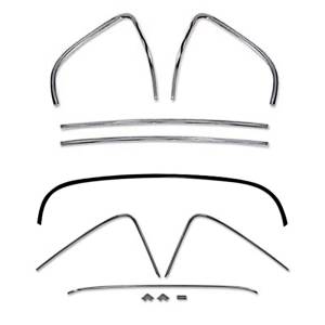 Classic Chevy & GMC Truck Parts - Exterior Parts & Trim - Window Moldings