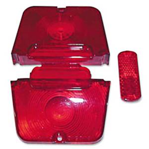 Exterior Parts & Trim - Backup Light Parts - Backup Light Lens