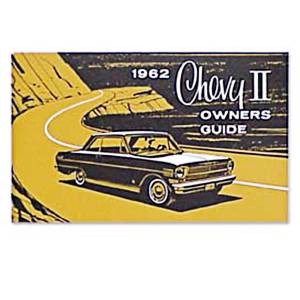 Classic Nova & Chevy II Parts - Books & Manuals - Owners Manuals