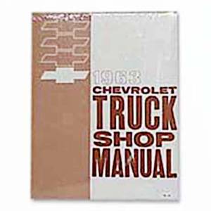Classic Chevy & GMC Truck Parts - Books & Manuals - Shop Manuals