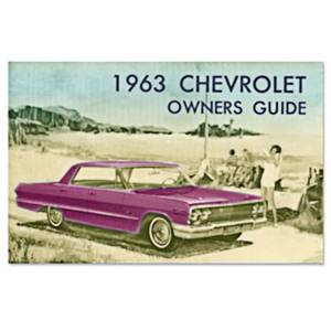 Classic Impala, Belair, & Biscayne Parts - Books & Manuals - Owners Manuals