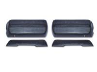 Armrest Parts - Armrest Pads - OER (Original Equipment Reproduction) - Front  Armrest Kit Black