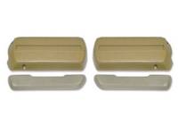 Arm Rest Parts - Armrest Pads - OER (Original Equipment Reproduction) - Front Armrests Ivy Gold