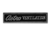 Classic Impala, Belair, & Biscayne Parts - OER (Original Equipment Reproduction) - Astro Vent Emblem