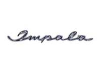 Classic Impala, Belair, & Biscayne Parts - Danchuk MFG - Dash or Rear Speaker Script