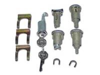 Classic Impala, Belair, & Biscayne Parts - PY Classic Locks - Complete Lock Set