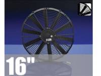 Cooling System Parts - Electric Fan Kits - Spal USA - 16" Pusher Electric Fan
