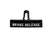 Brake Parts - Emergency Brake Pedal Parts - H&H Classic Parts - Release Handle Knob