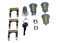 Classic Impala, Belair, & Biscayne Parts - PY Classic Locks - Ignition/Door/Trunk Lock Set