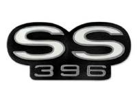 Classic Chevelle, Malibu, & El Camino Parts - Trim Parts - Grille Emblem SS 396