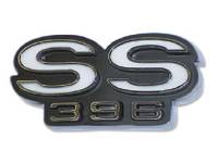 Classic Chevelle, Malibu, & El Camino Parts - Trim Parts USA - Grille Emblem SS 396