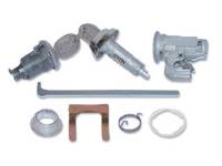 Trunk Parts - Trunk Lock Parts - PY Classic Locks - Glove Box & Trunk Lock Set