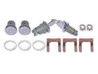 Trunk Parts - Trunk Lock Parts - PY Classic Locks - Ignition/Door/Trunk Lock Set