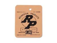 Decals & Stickers - Interior Decals - Jim Osborn Reproductions - Rochester Lighter Tag