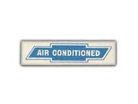 Air Conditioning Window Decal