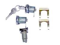 Wiring & Electrical Parts - Ignition Switch Parts - PY Classic Locks - Door/Ignition Lock Set