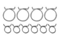 Classic Tri-Five Parts - Cooling System Parts - East Coast Reproductions - Heater/Radiator Hose Clamp Set