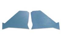 Interior Soft Goods - Kick Panels - REM Automotive - Kick Panels Light Blue