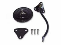 Outside Mirror Parts - Outside Mirror Kits - H&H Classic Parts - Round Mirror Kit LH Black