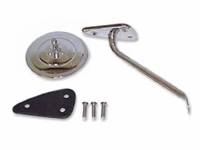 Outside Mirror Parts - Outside Mirror Kits - H&H Classic Parts - Round Mirror Kit RH Chrome