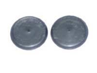 Weatherstripping & Rubber Parts - Rubber Plugs - H&H Classic Parts - Door Hole Access Plug (Silver)