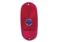 Taillight Parts - Taillight Lenses - H&H Classic Parts - Taillight Lens with Blue Dot