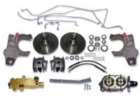 Brake Parts - Disc Brake Conversion Kits - H&H Classic Parts - Disc Brake Conversion Kit with Manual Disc Brakes & Drop SPindles