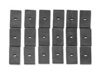 Convertible Top Parts - Top Well Moldings & Tack Strip Parts - Shafer's Classic Reproductions - Pinch Rail Pads