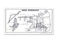 Decals & Stickers - Interior Decals - Jim Osborn Reproductions - Jack Instrumentruction Decal