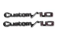 Classic Chevy & GMC Truck Parts - Trim Parts USA - Fender Emblems Custom 10