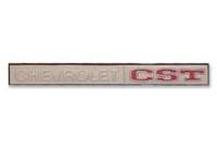 Classic Chevy & GMC Truck Parts - Trim Parts - Glove Box Door Emblem CST